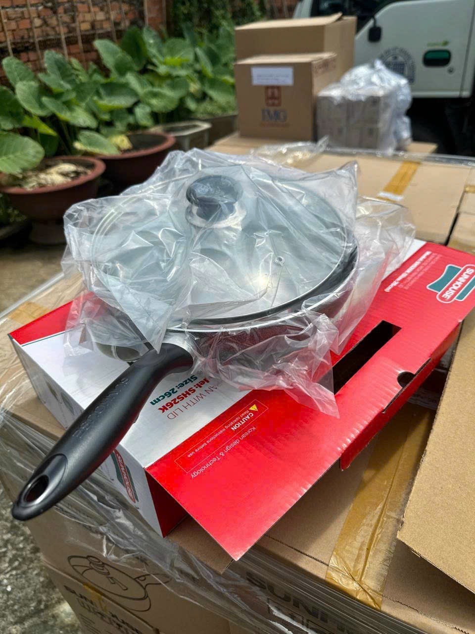 20240918_bFew6LFVP0 Chảo chống dính Sunhouse chất liệu an toàn 26cm Tmark (Kiện 5 cái)