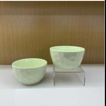 20241122_gnNLaSDBfR Bát sứ màu xanh lá cây pastel đẹp mắt Mini Min