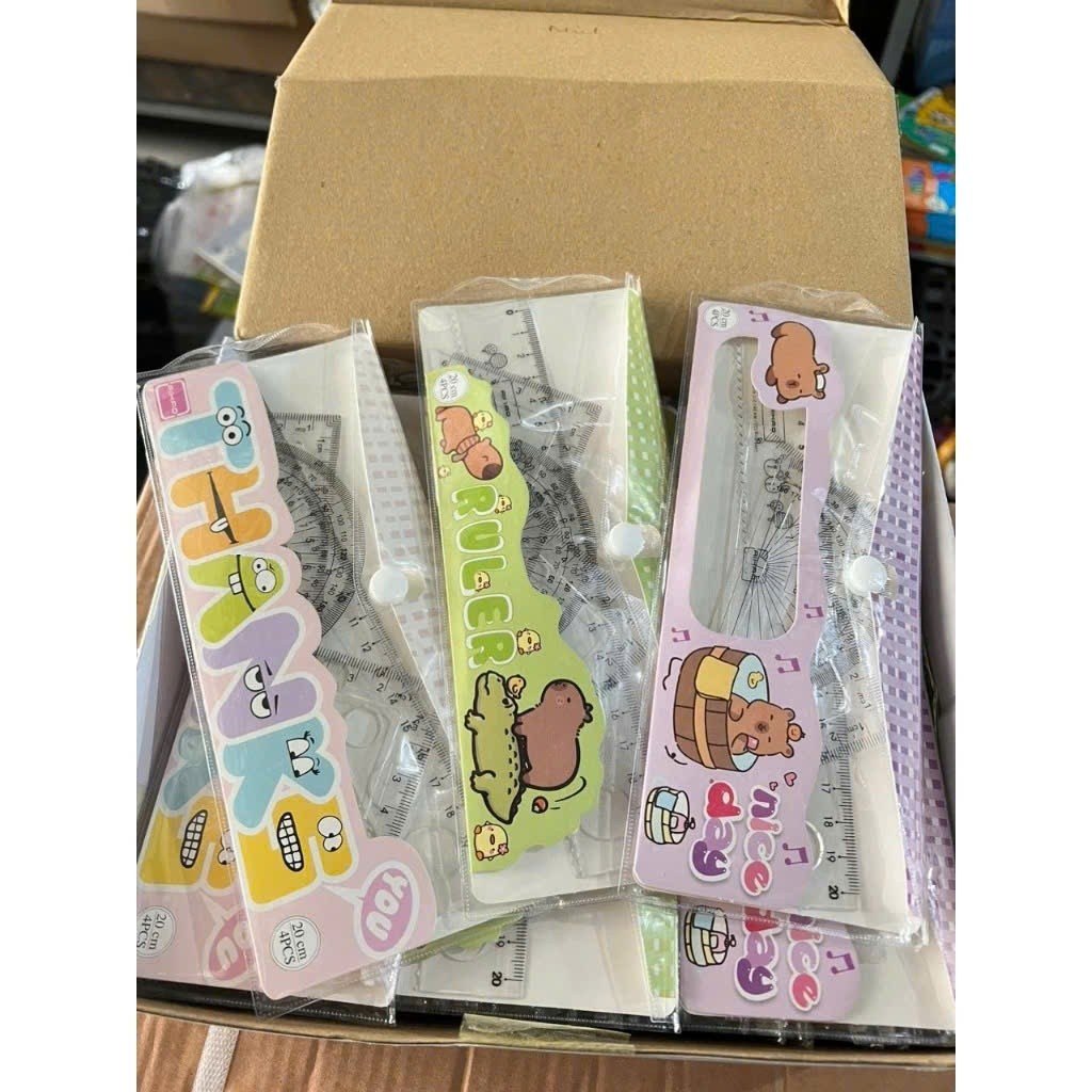 20241122_ihTB7CKwNF Bộ thước kẻ eke 20cm Tmark (kiện 640 bộ, đi theo hộp 40 bộ)