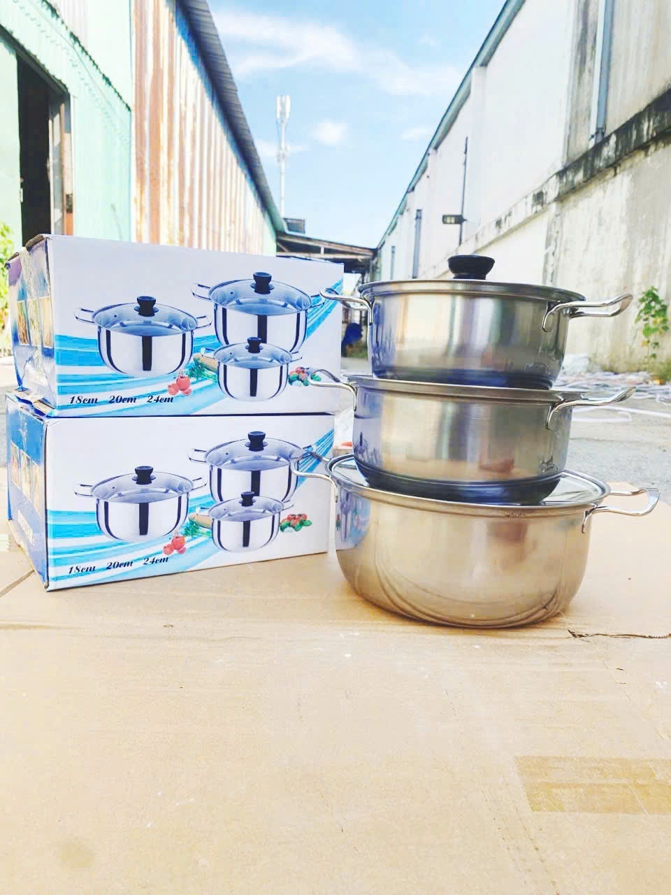 20241231_1lalh8qOGy Bộ 3 nồi inox 304 không gỉ sét Tmark (kiện 18 bộ)