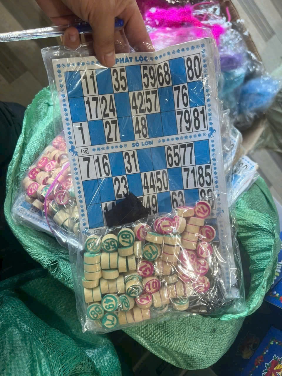 20250109_ux1pW8cnfq Bộ cờ lô tô giấy 90 số dễ chơi Tmark (Kiện 100 bộ)