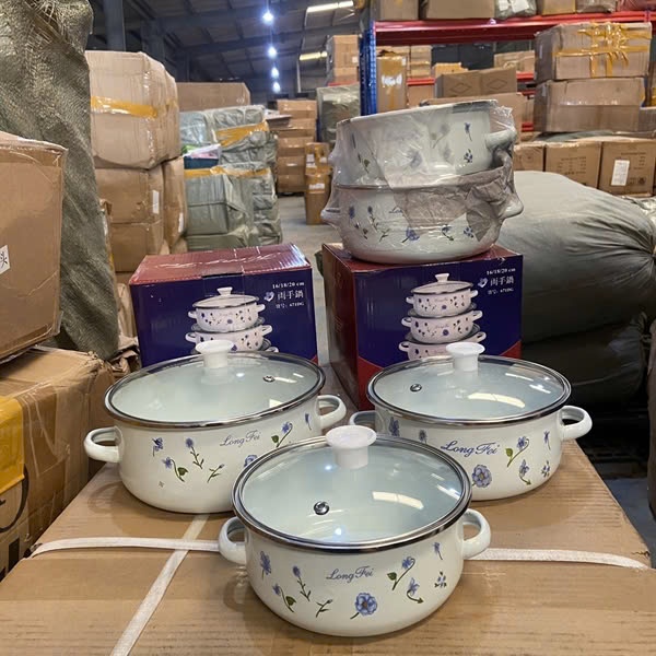 20250310_hiNBHFxDxo Bộ 3 nồi inox tráng men hoa xanh Tmark kèm nắp kính Tmark (Kiện 12)