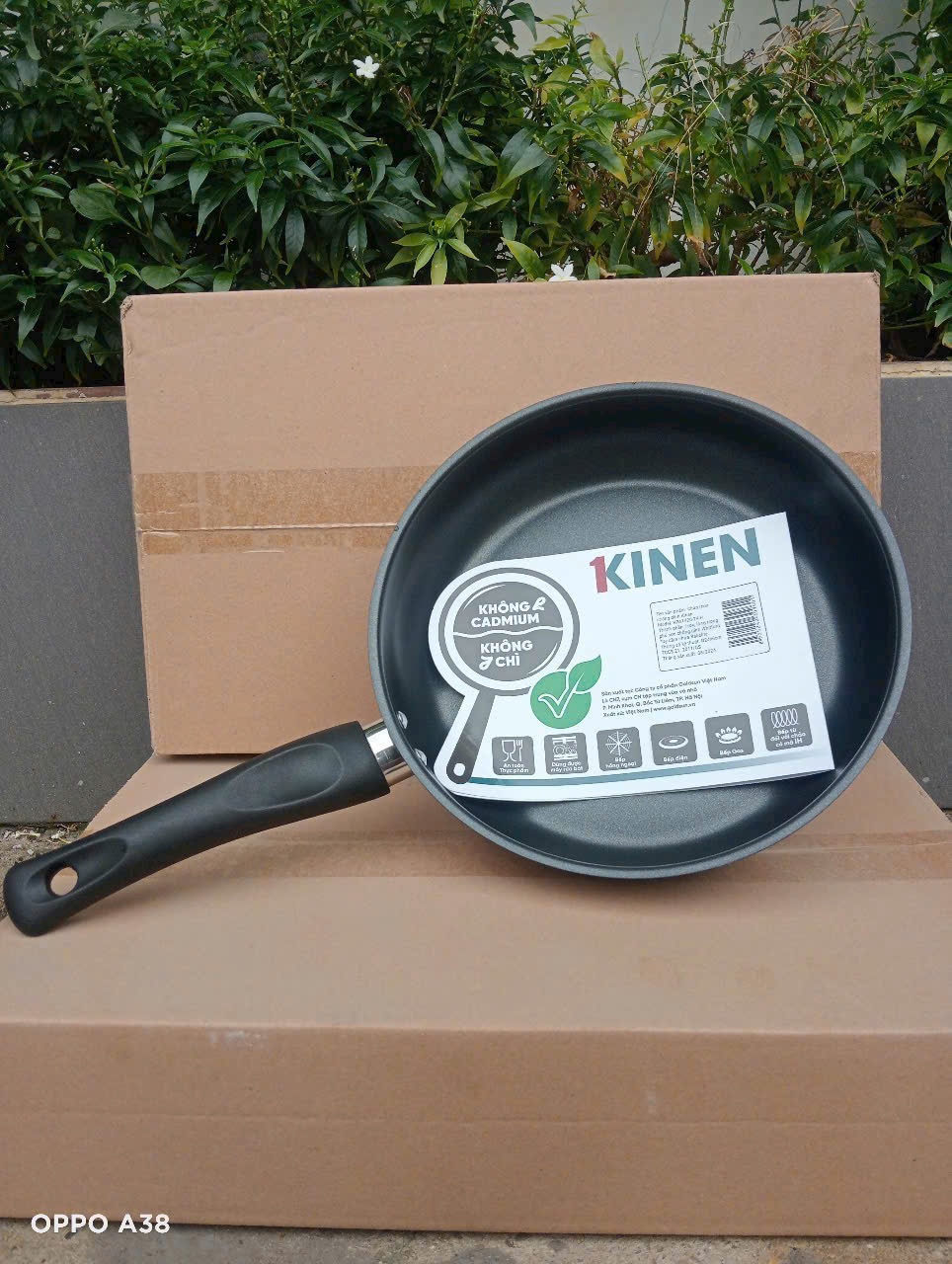 20250701_X5KEp5R7Vw Chảo inox chống dính Kinen 24cm cấu tạo 3 đáy Tmark (Kiện 12 cái)