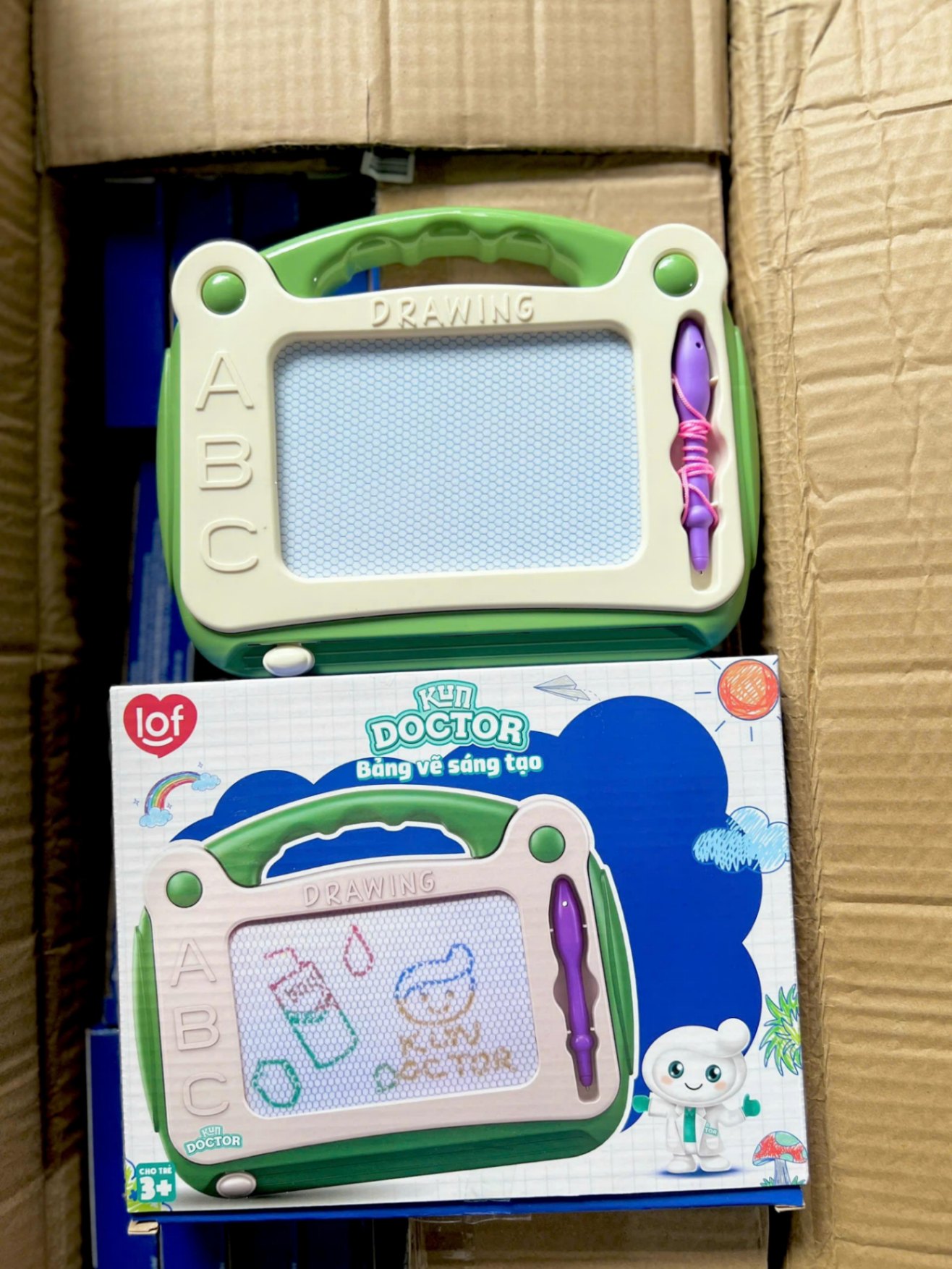 20250924_NW6UtFvFMd Bảng vẽ từ tính Doctor Kun (Kiện 108 cái)