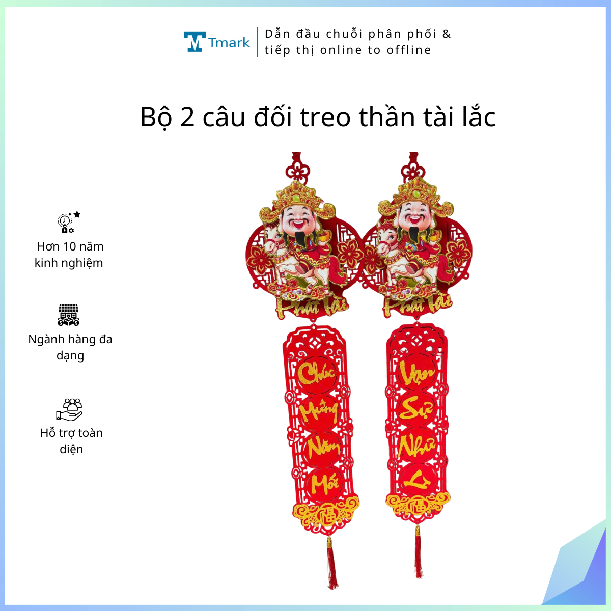 20260123_YTmnLLrzs4 Bộ 2 câu đối treo thần tài lắc (Kiện 100 bộ)