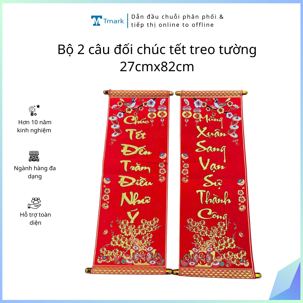 20260128_My2wDt2UEZ Bộ 2 câu đối chúc tết treo tường 27cmx73cm (Kiện 100 bộ)