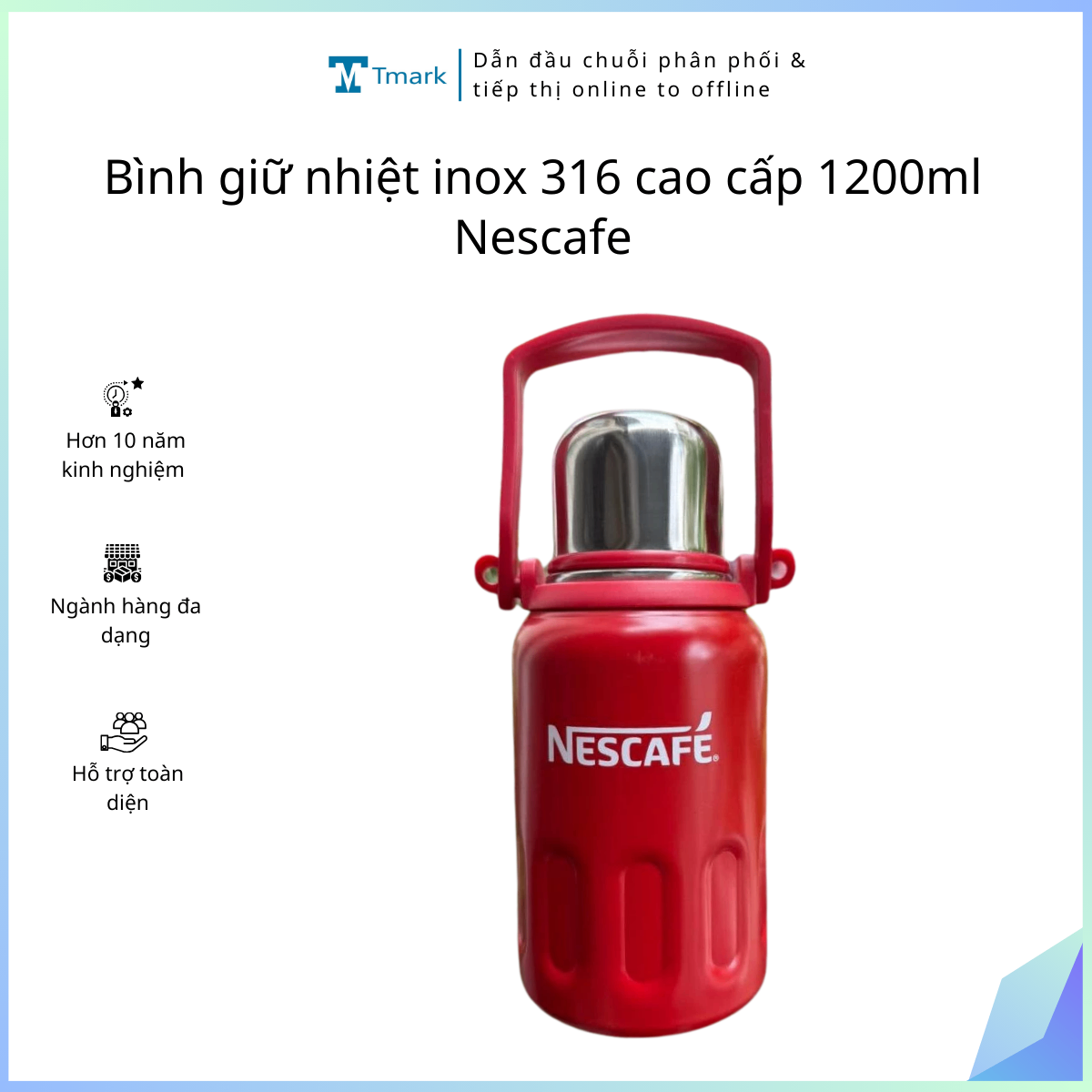 20260129_2eSKY6i5o8 Bình giữ nhiệt inox 316 cao cấp 1200ml Nescafe Tmark (Kiện 12 cái)