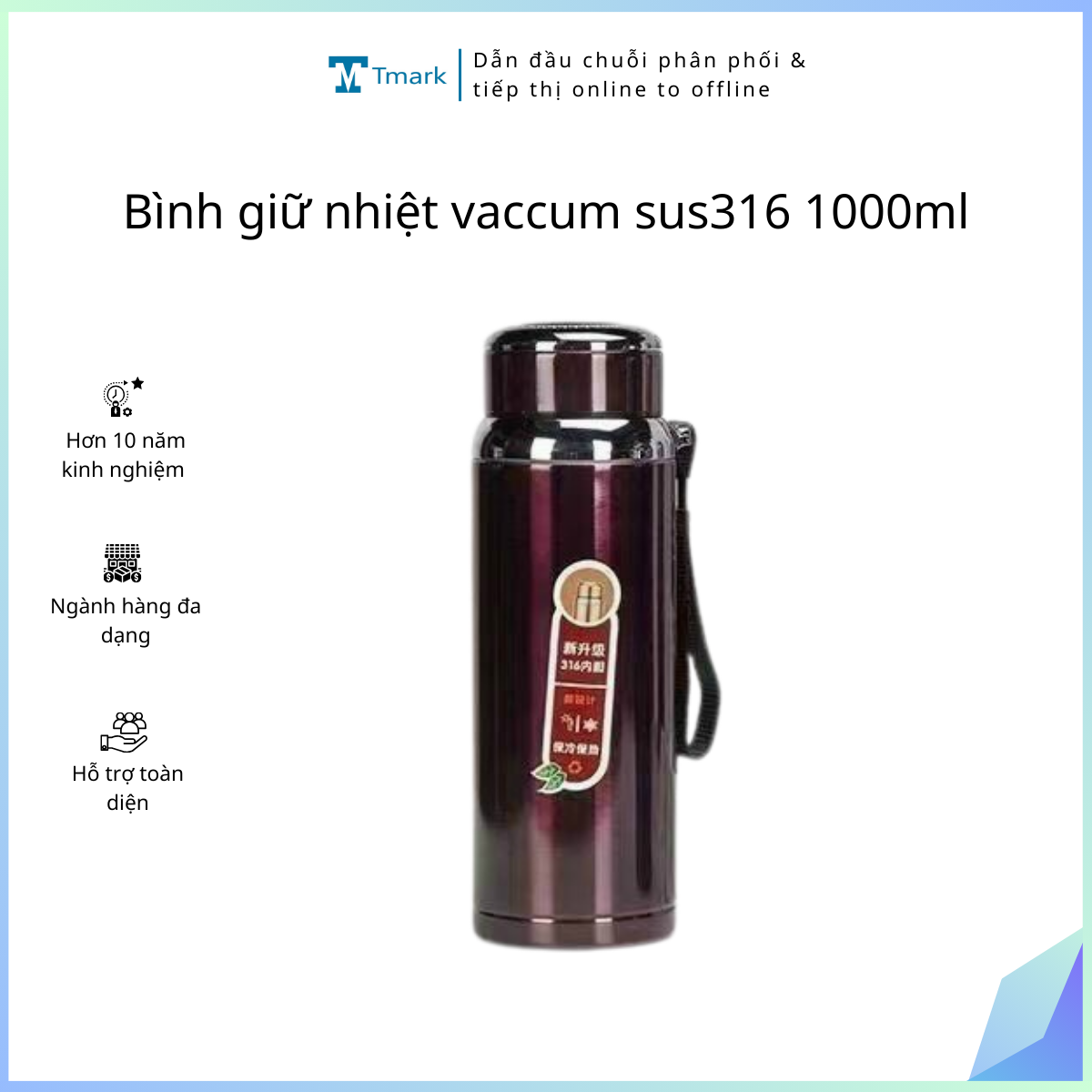 Binh-giu-nhiet-vaccum-sus316-1000ml-Tmark-Kien-50-cai- Bình giữ nhiệt vaccum sus316 1000ml Tmark (Kiện 50 cái)