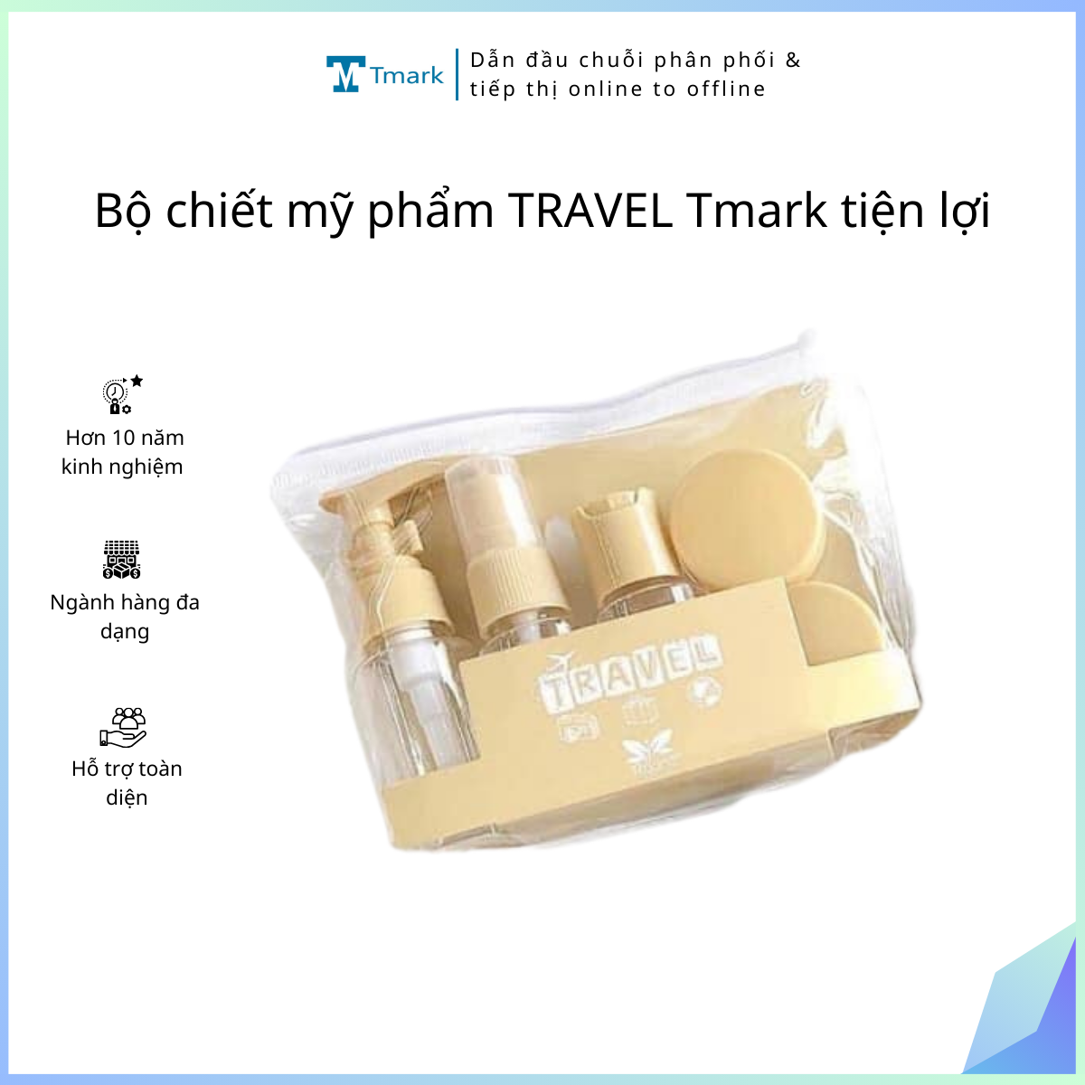 Bo-chiet-my-pham-TRAVEL-Tmark-tien-loi-kem-tui-xinh-xan-Kien-360-bo- Bộ chiết mỹ phẩm TRAVEL Tmark tiện lợi, kèm túi xinh xắn (Kiện 360 bộ)