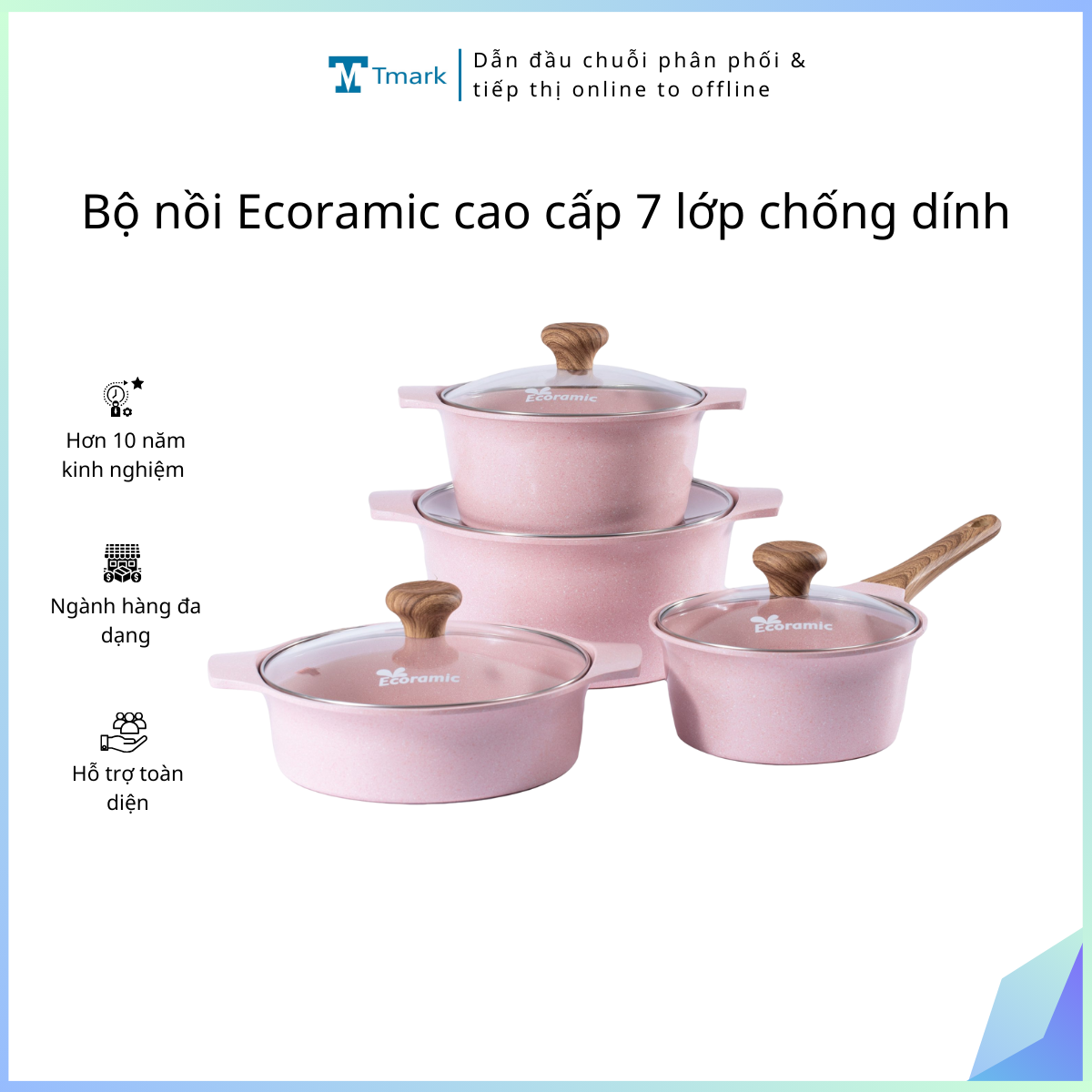 Bo-noi-Ecoramic-cao-cap-7-lop-chong-dinh-Tmark-Kien-50-bo- Bộ nồi Ecoramic cao cấp 7 lớp chống dính Tmark (Kiện 50 bộ)
