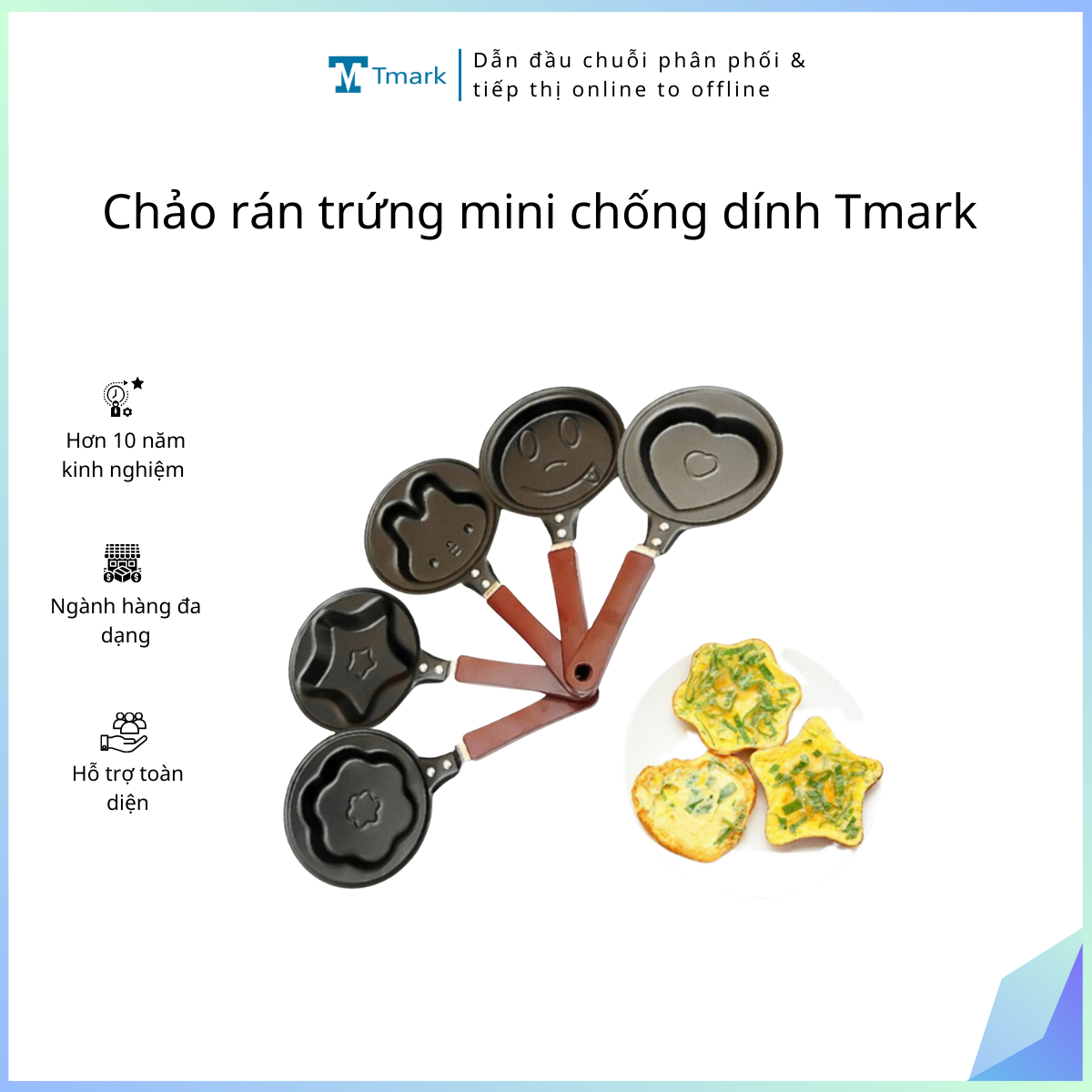 Chao-ran-trung-mini-chong-dinh-Tmark-nhieu-hinh-de-thuong-Kien-100-cai- Chảo rán trứng mini chống dính Tmark nhiều hình dễ thương (Kiện 100 cái)