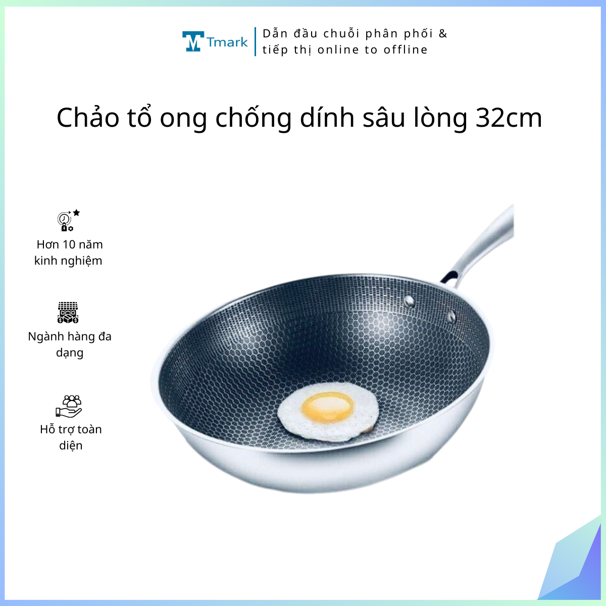 Chao-to-ong-chong-dinh-Tmark-sau-long-32cm-Kien-24-cai-_CTO32 Chảo tổ ong chống dính Tmark sâu lòng 32cm (Kiện 24 cái)